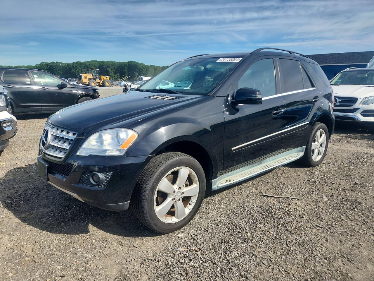 2011 Mercedes-benz Ml 350 4matic Черный vin: 4JGBB8GB1BA684526