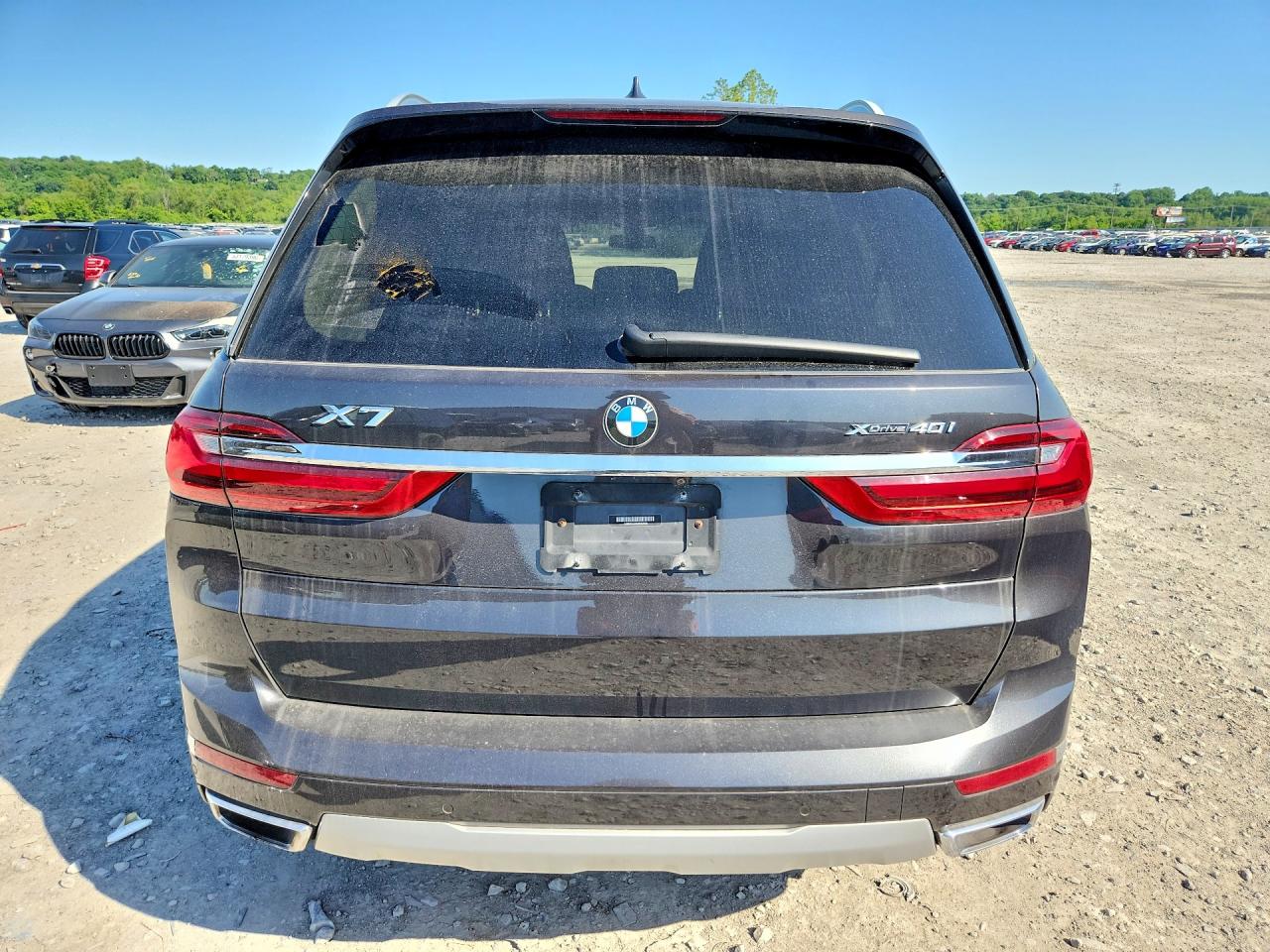 2021 Bmw X7 Xdrive40i Black vin: 5UXCW2C06M9H63436