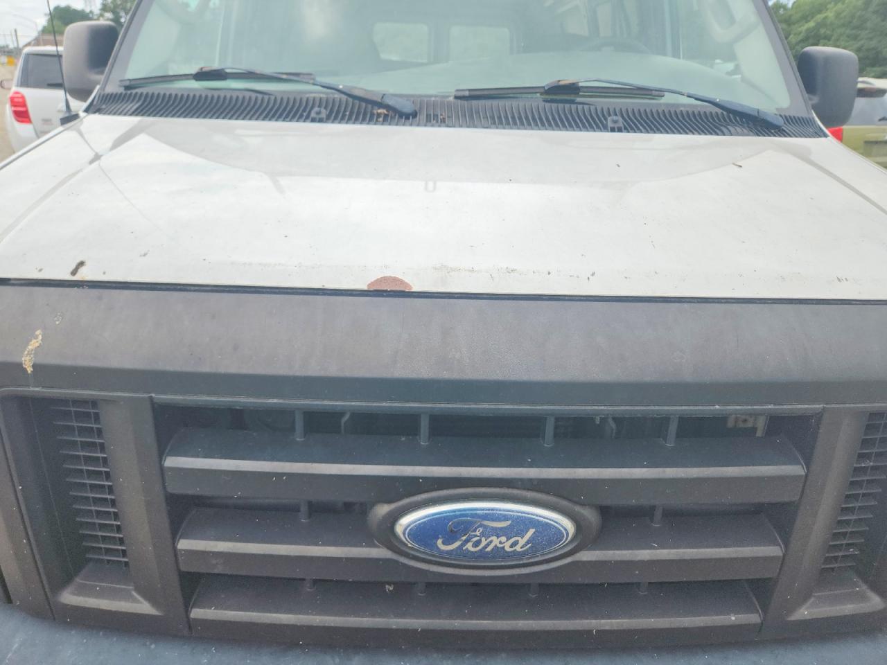 2008 Ford Econoline E250 Van White vin: 1FTNE24W68DA29072