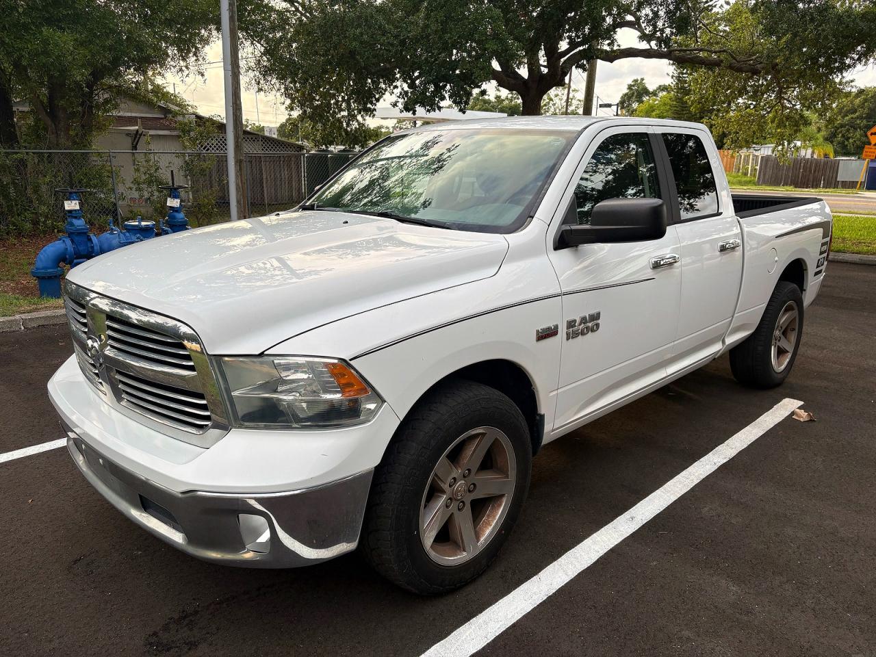 2014 Ram 1500 Slt White vin: 1C6RR6GT8ES480498