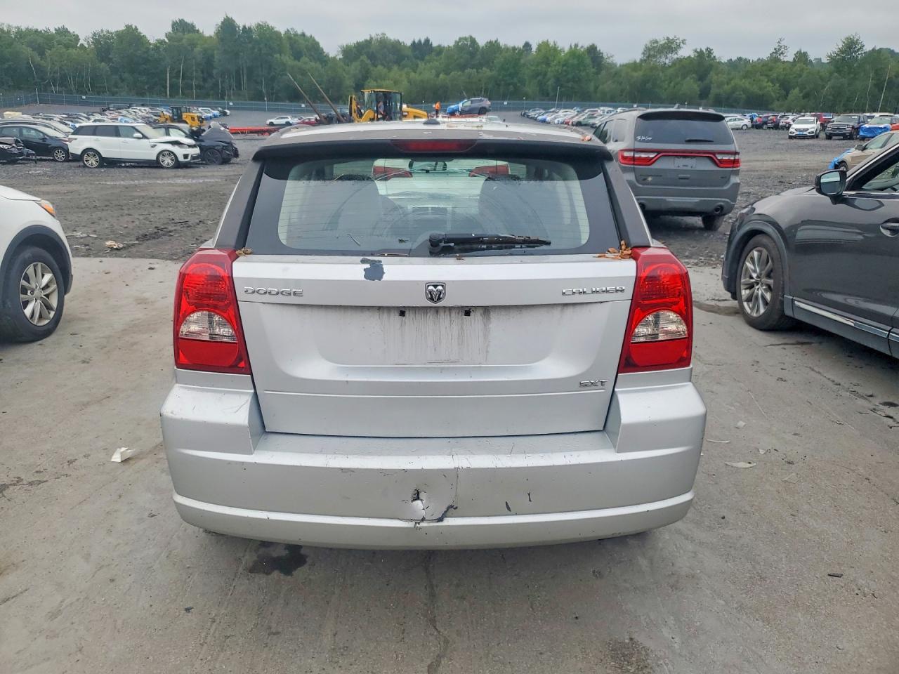 2009 Dodge Caliber Sxt Silver vin: 1B3HB48A79D136568