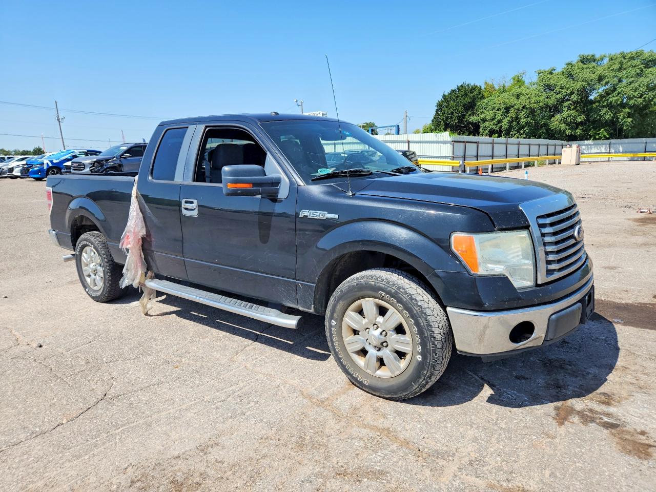 2011 Ford F150 Super Cab Black vin: 1FTEX1CM9BFA06465