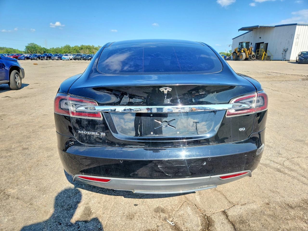 2014 Tesla Model S Black vin: 5YJSA1S19EFP56842