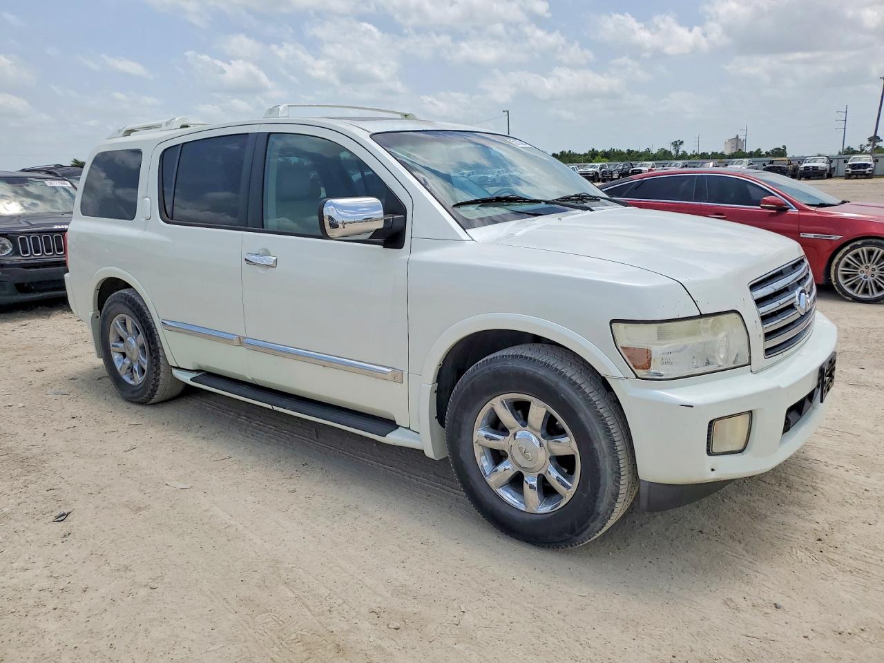 2005 Infiniti Qx56 Base Белый vin: 5N3AA08C25N806774