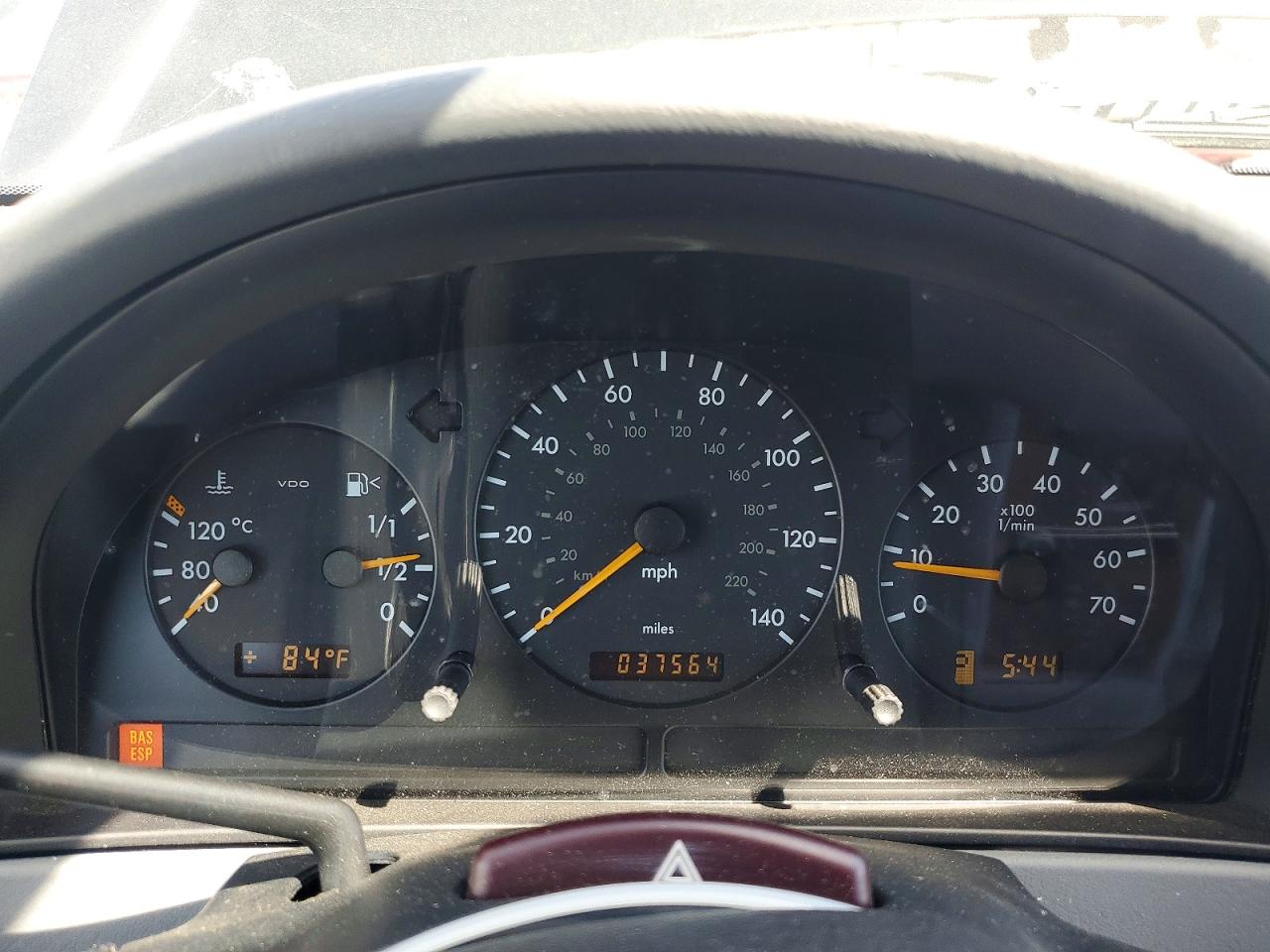 2000 Mercedes-benz Ml 430 Black vin: 4JGAB72E2YA159622