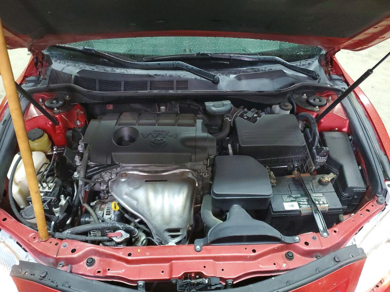 2010 Toyota Camry Se Red vin: 4T1BF3EK0AU101483