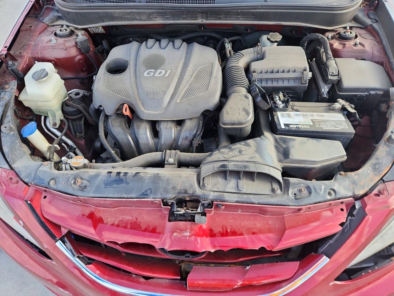 2011 Hyundai Sonata Se Red vin: 5NPEC4AC1BH038291