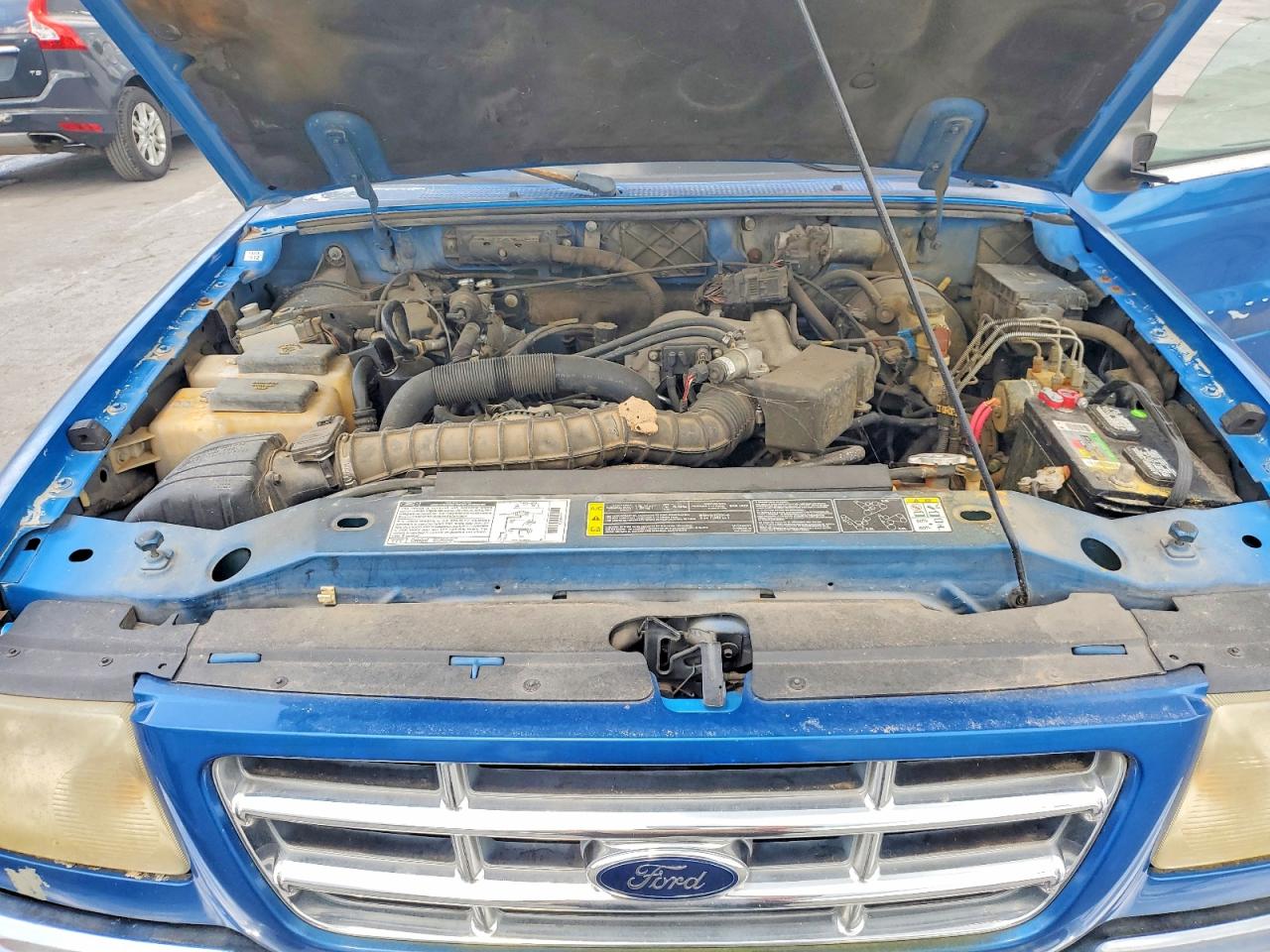 2001 Ford Ranger Super Cab Blue vin: 1FTYR14V91TA83948