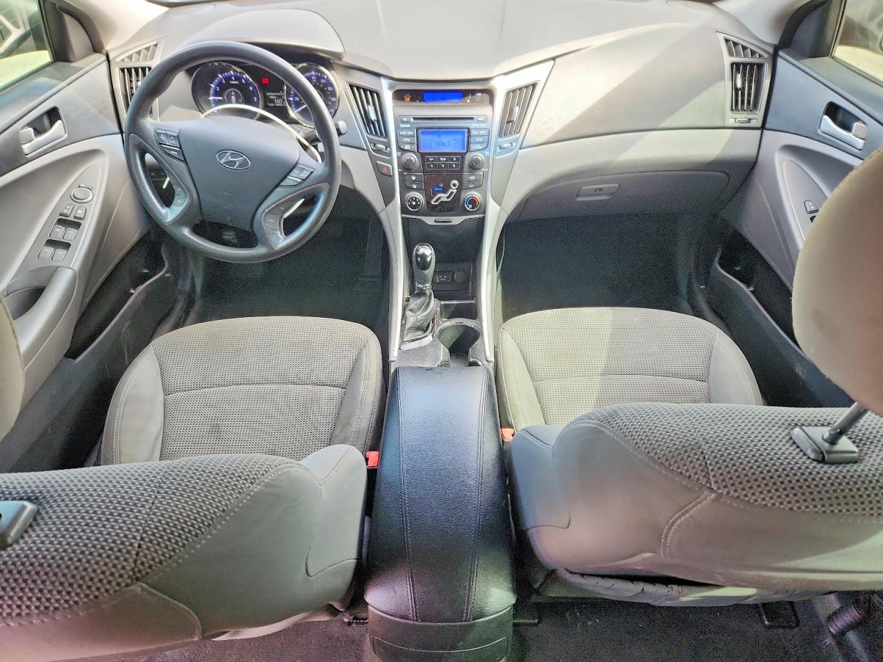 2013 Hyundai Sonata Gls Gray vin: 5NPEB4AC4DH734407