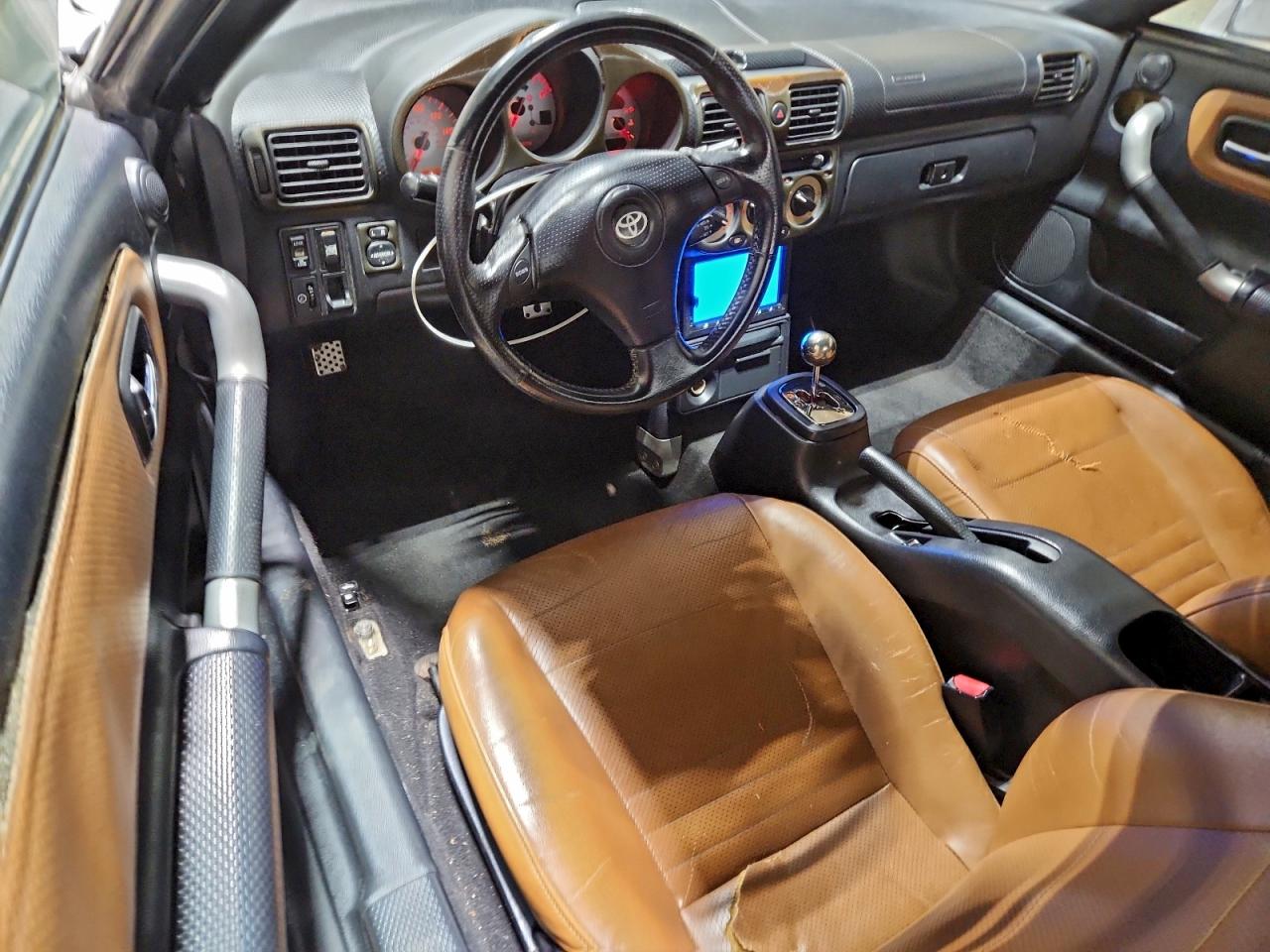 2002 Toyota Mr2 Spyder Silver vin: JTDFR320020048969