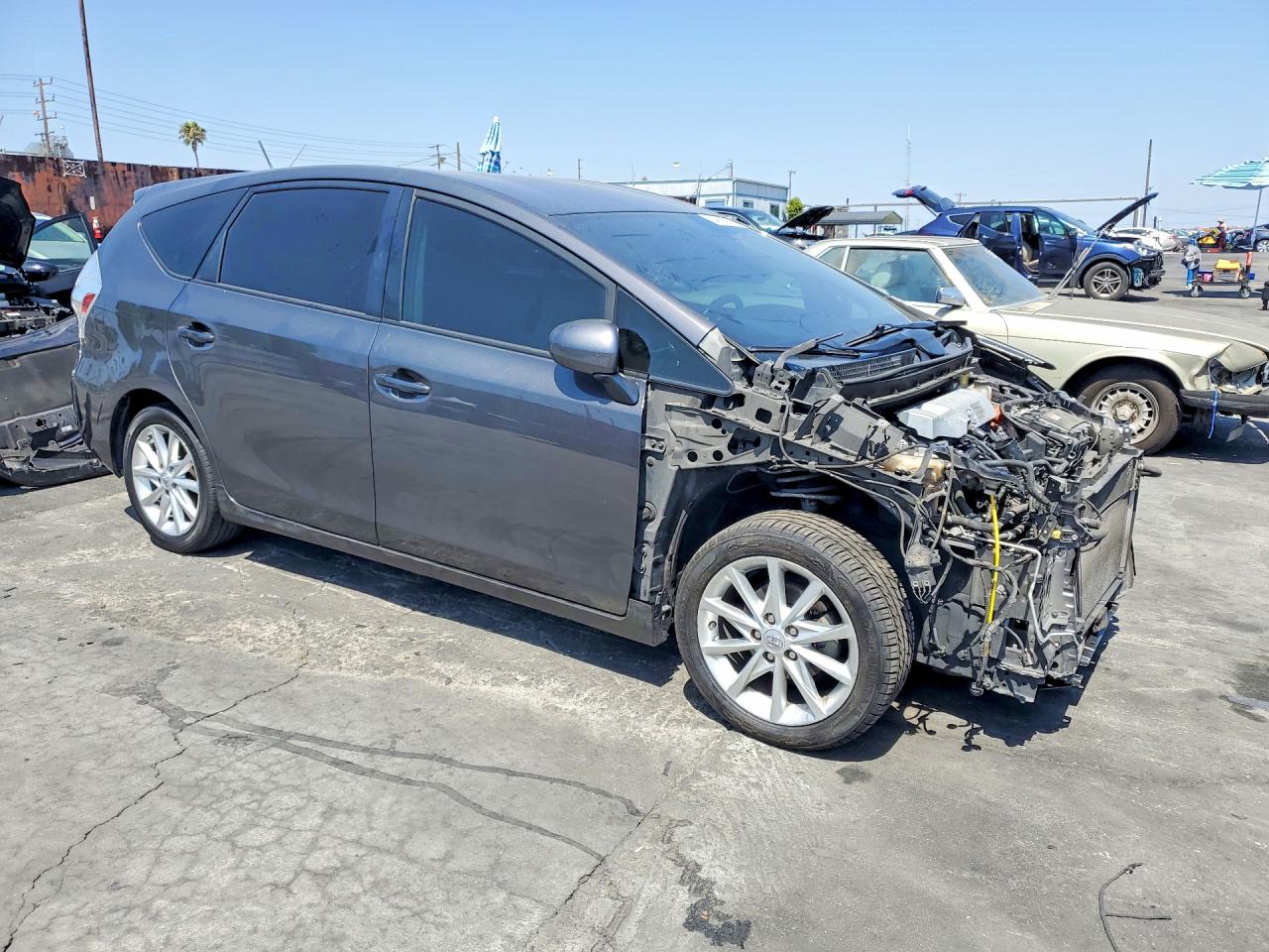 2014 Toyota Prius V Five Charcoal vin: JTDZN3EU3EJ010061