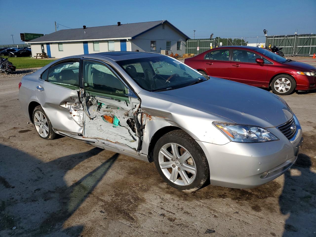 2009 Lexus Es 350 Silver vin: JTHBJ46G392336016