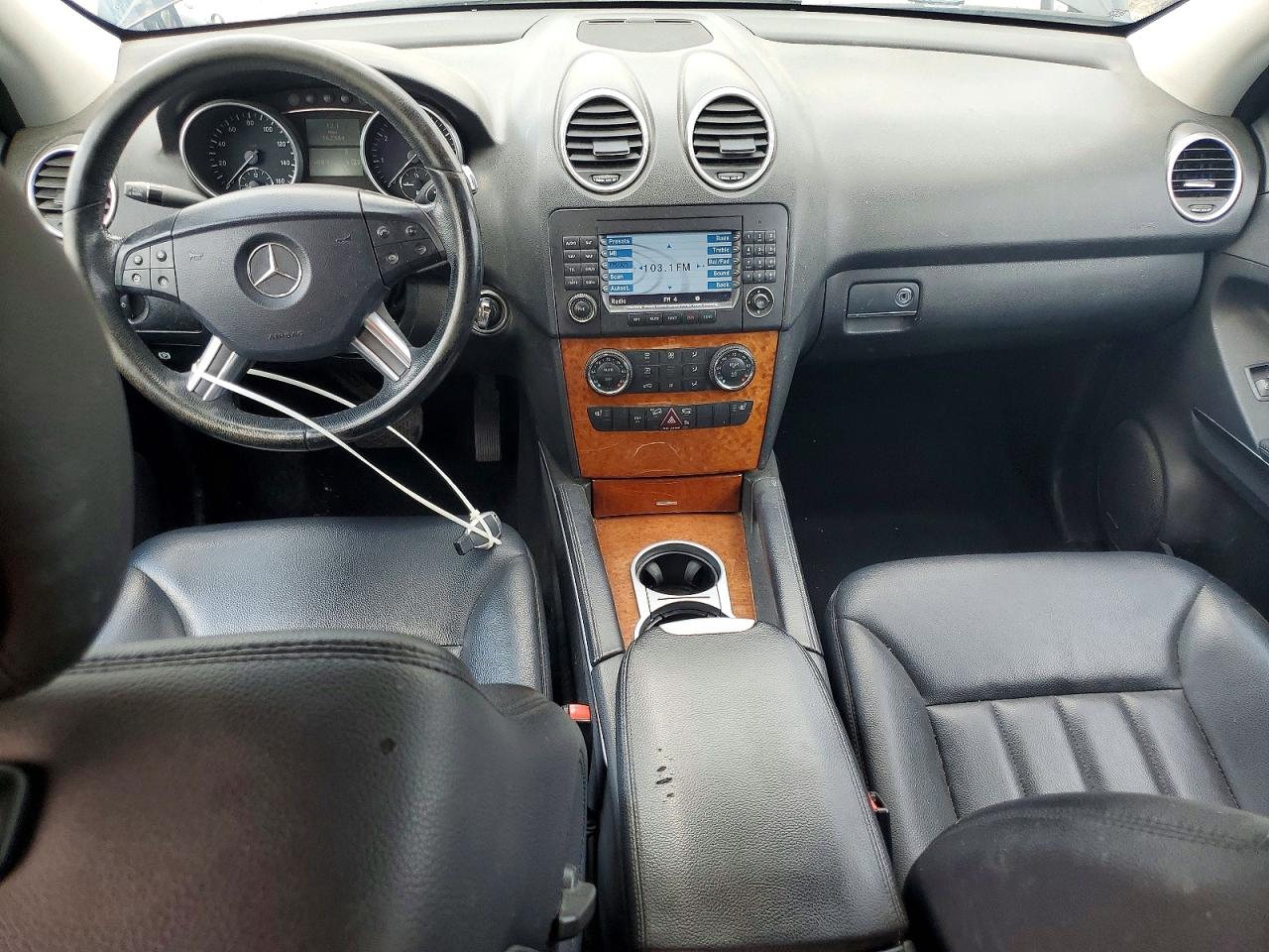 2008 Mercedes-benz Ml 350 Black vin: 4JGBB86E28A431459