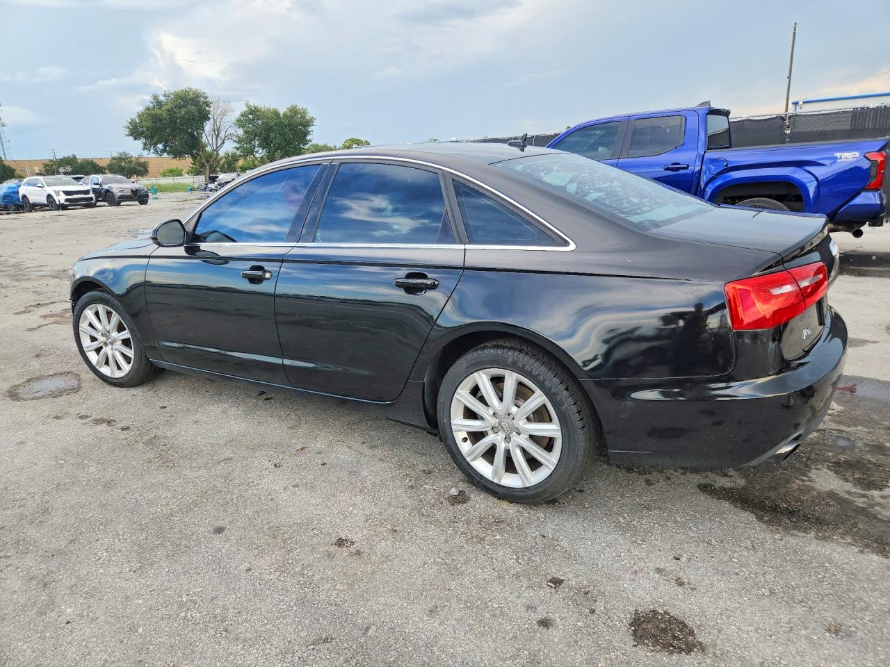 2015 Audi A6 Premium Black vin: WAUCFAFC3FN015474