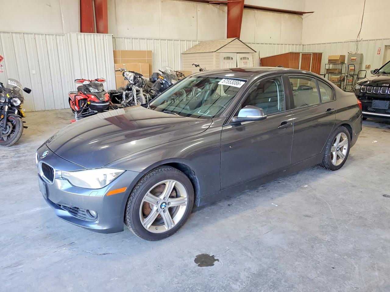 2014 Bmw 328 Xi Sulev Gray vin: WBA3B5C54EF599949