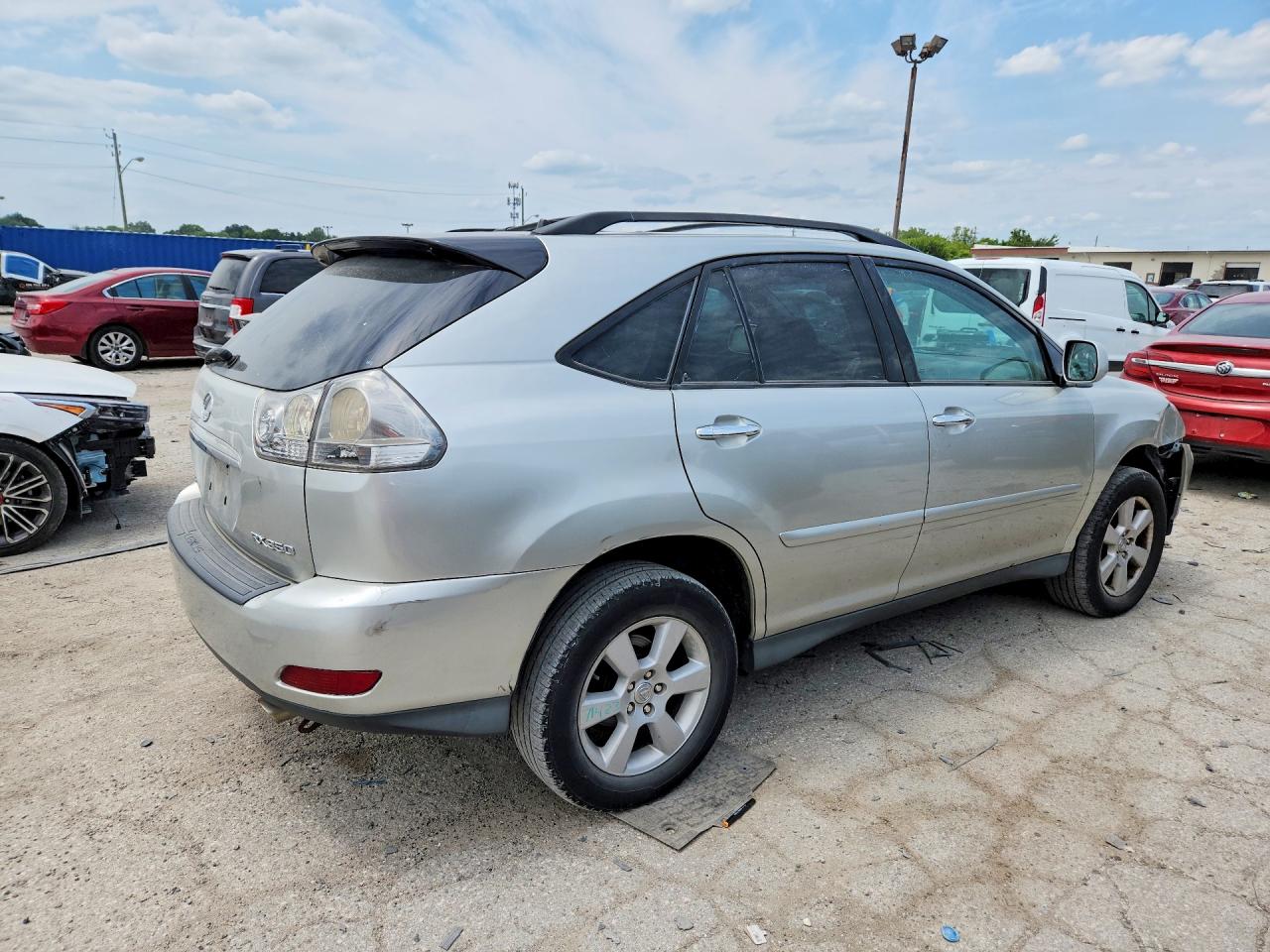 2008 Lexus Rx 350 Silver vin: 2T2HK31U78C059981