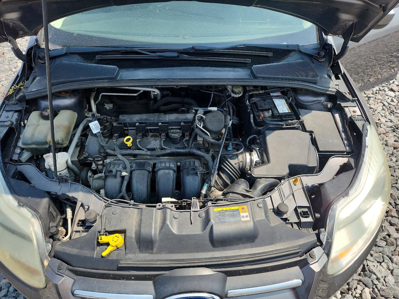 2012 Ford Focus Se Gray vin: 1FAHP3K25CL177523