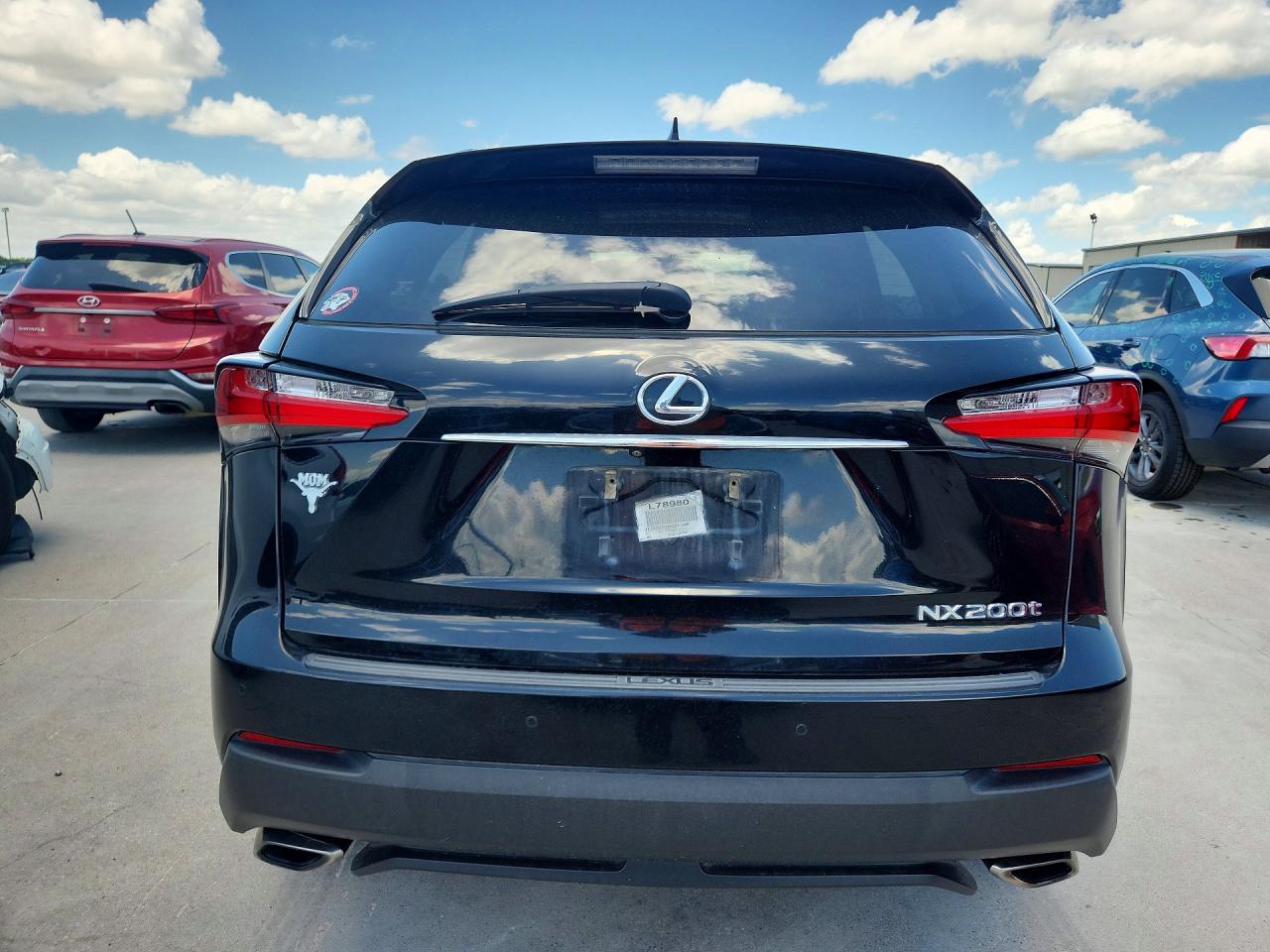 2017 Lexus Nx 200t Base Black vin: JTJYARBZ3H2051280