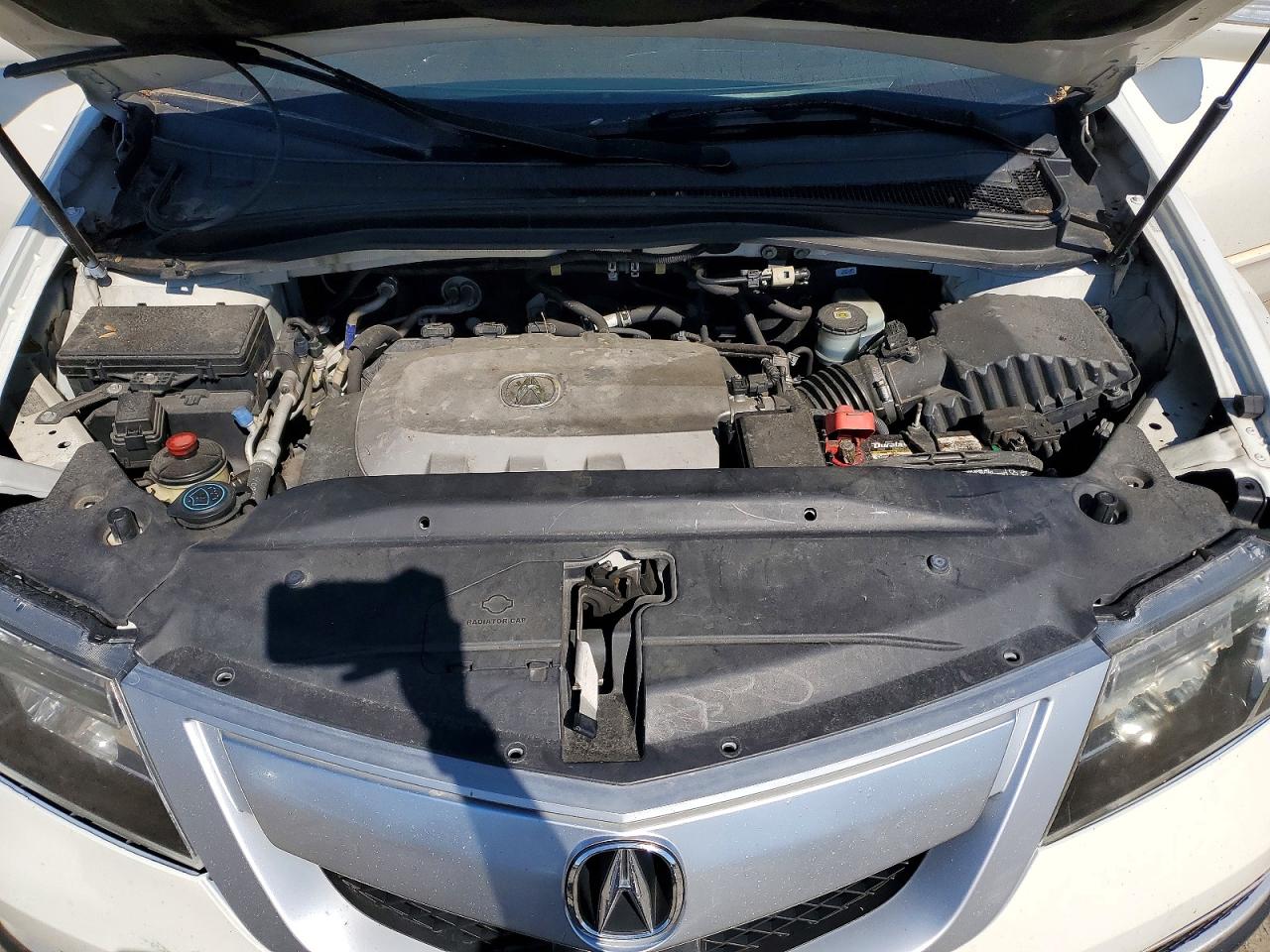 2011 Acura Mdx Advance White vin: 2HNYD2H55BH519539