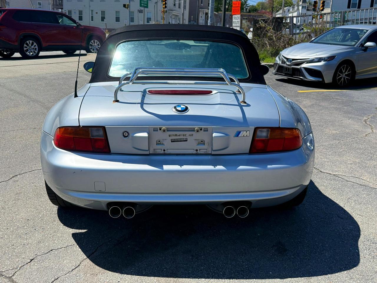 1998 Bmw M Roadster Silver vin: WBSCK9338WLC87527