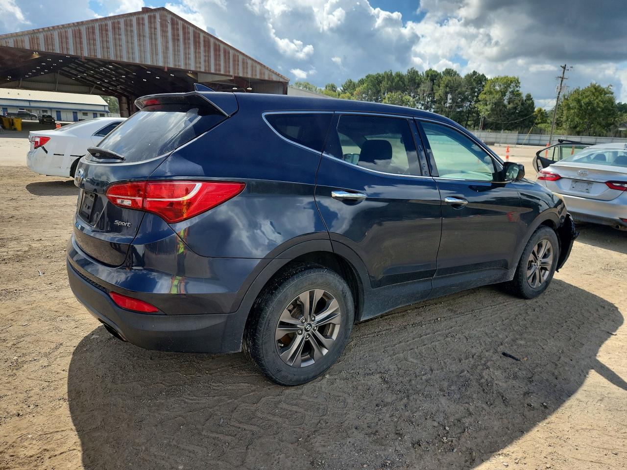 2015 Hyundai Santa Fe Sport 2.4l Blue vin: 5XYZT3LB3FG236884