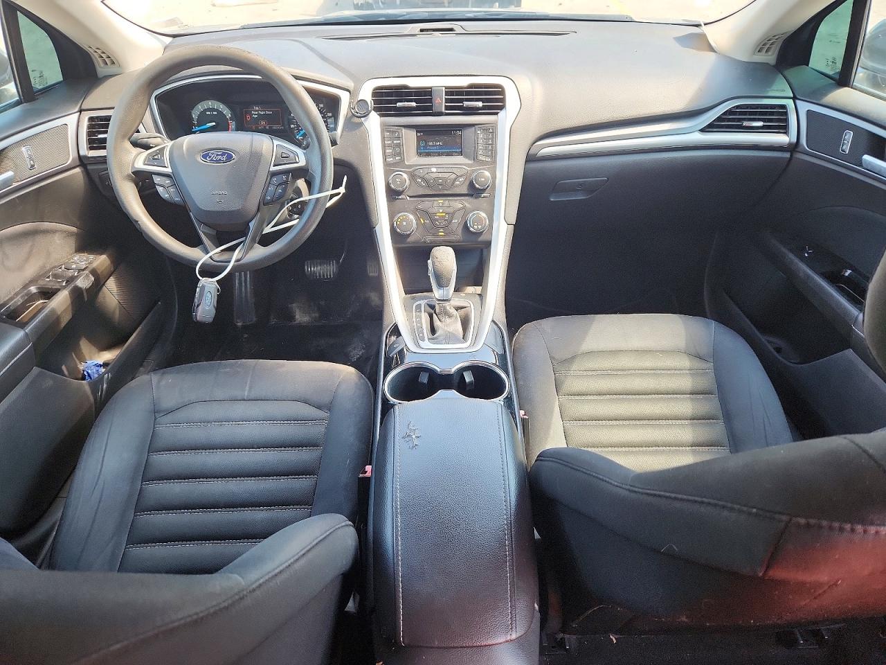 2014 Ford Fusion Se Gray vin: 1FA6P0H79E5388627