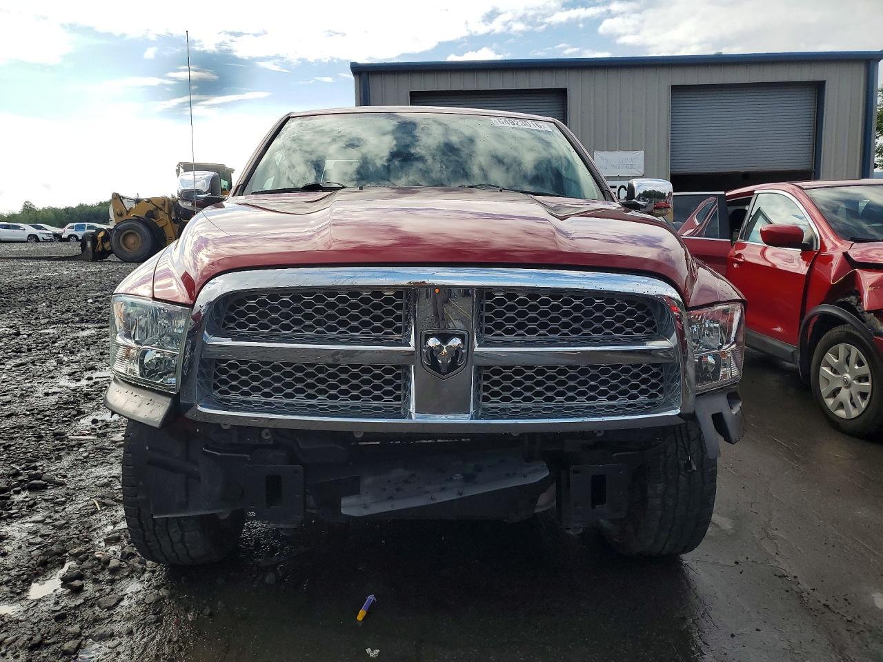 2012 Dodge Ram 1500 Longhorn Red vin: 1C6RD7PT8CS174435