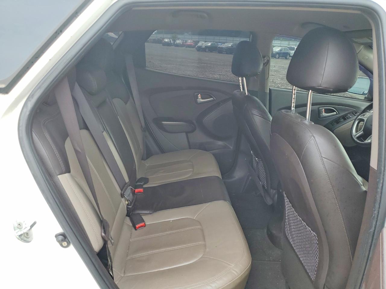 2012 Hyundai Tucson Limited Белый vin: KM8JUCAC0CU405268