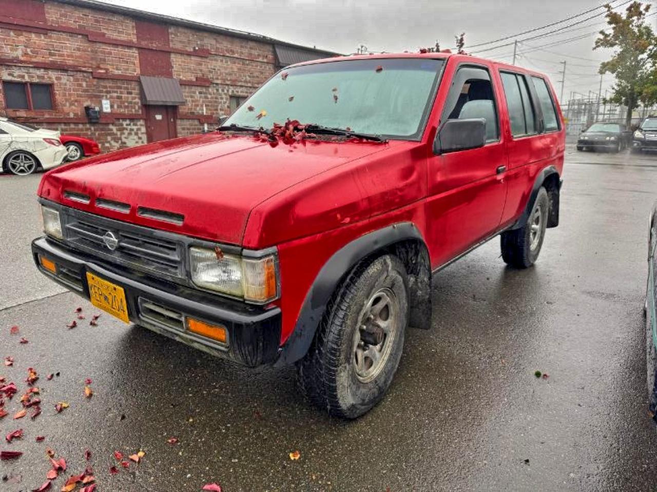 1995 Nissan Pathfinder Le Red vin: JN8HD17Y5SW086483
