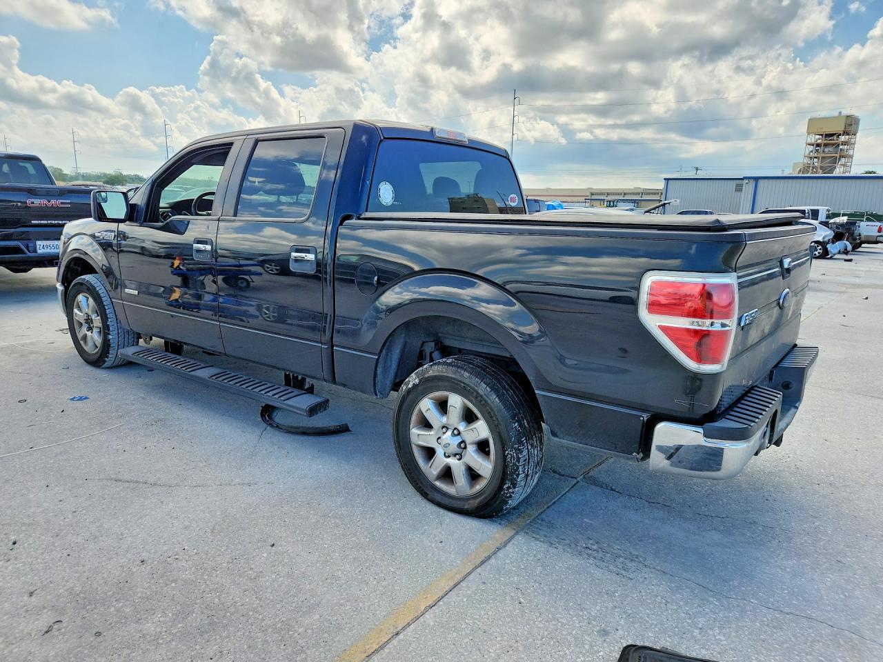 2013 Ford F150 Supercrew Black vin: 1FTFW1CTXDFB95676
