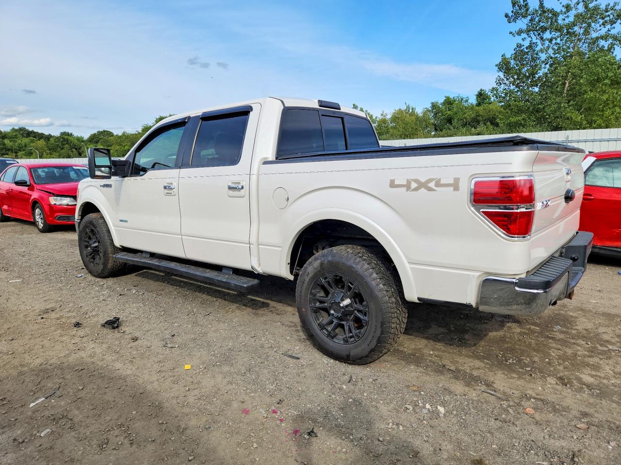 2012 Ford F150 Supercrew White vin: 1FTFW1ET2CFC66459
