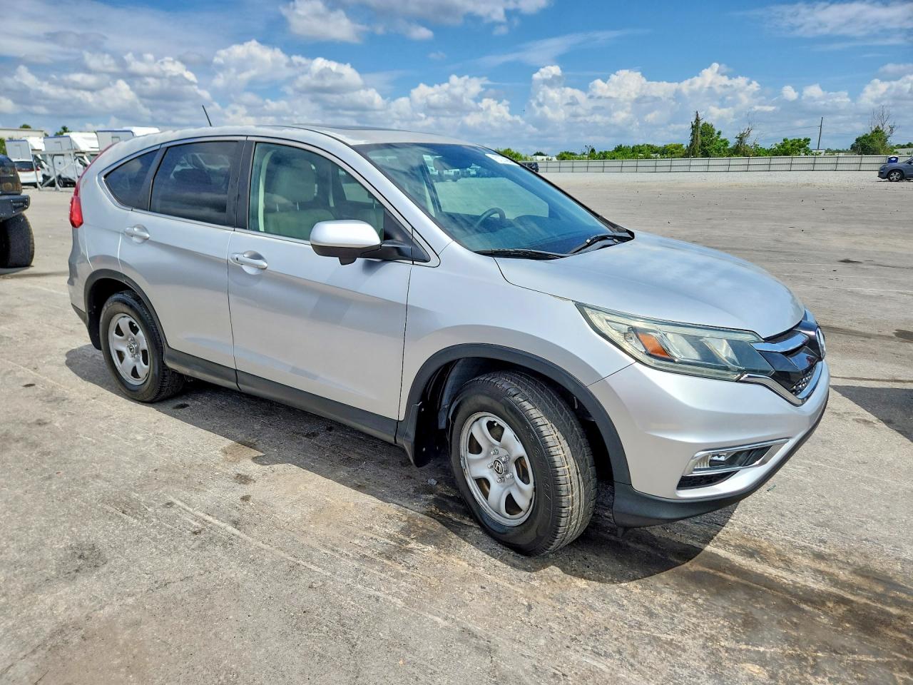 2015 Honda Cr-v Ex Silver vin: 2HKRM3H58FH501193