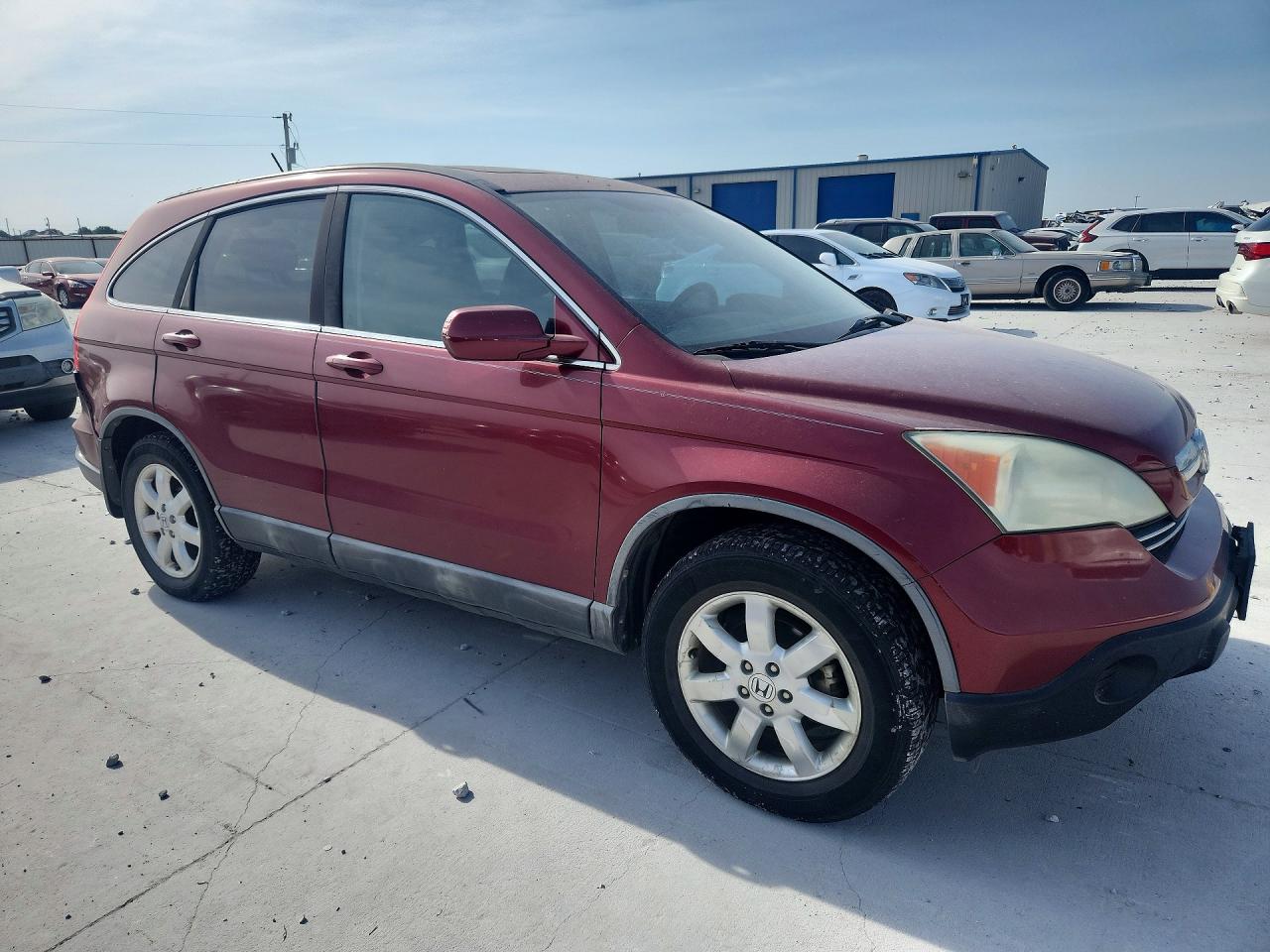 2009 Honda Cr-v Exl Темно-бордовый vin: 5J6RE38719L015981