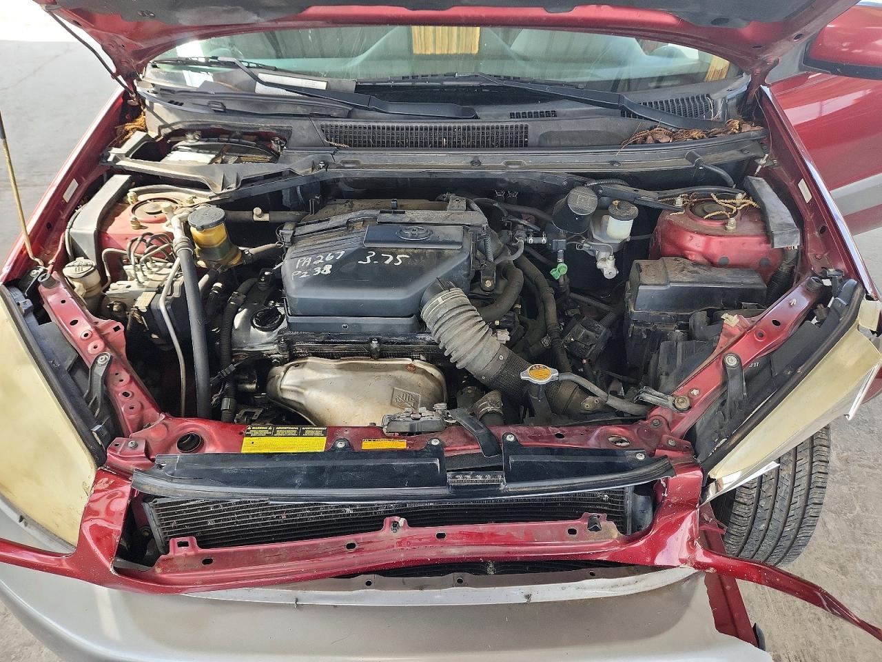 2004 Toyota Rav4 Base Maroon vin: JTEGD20V540001009