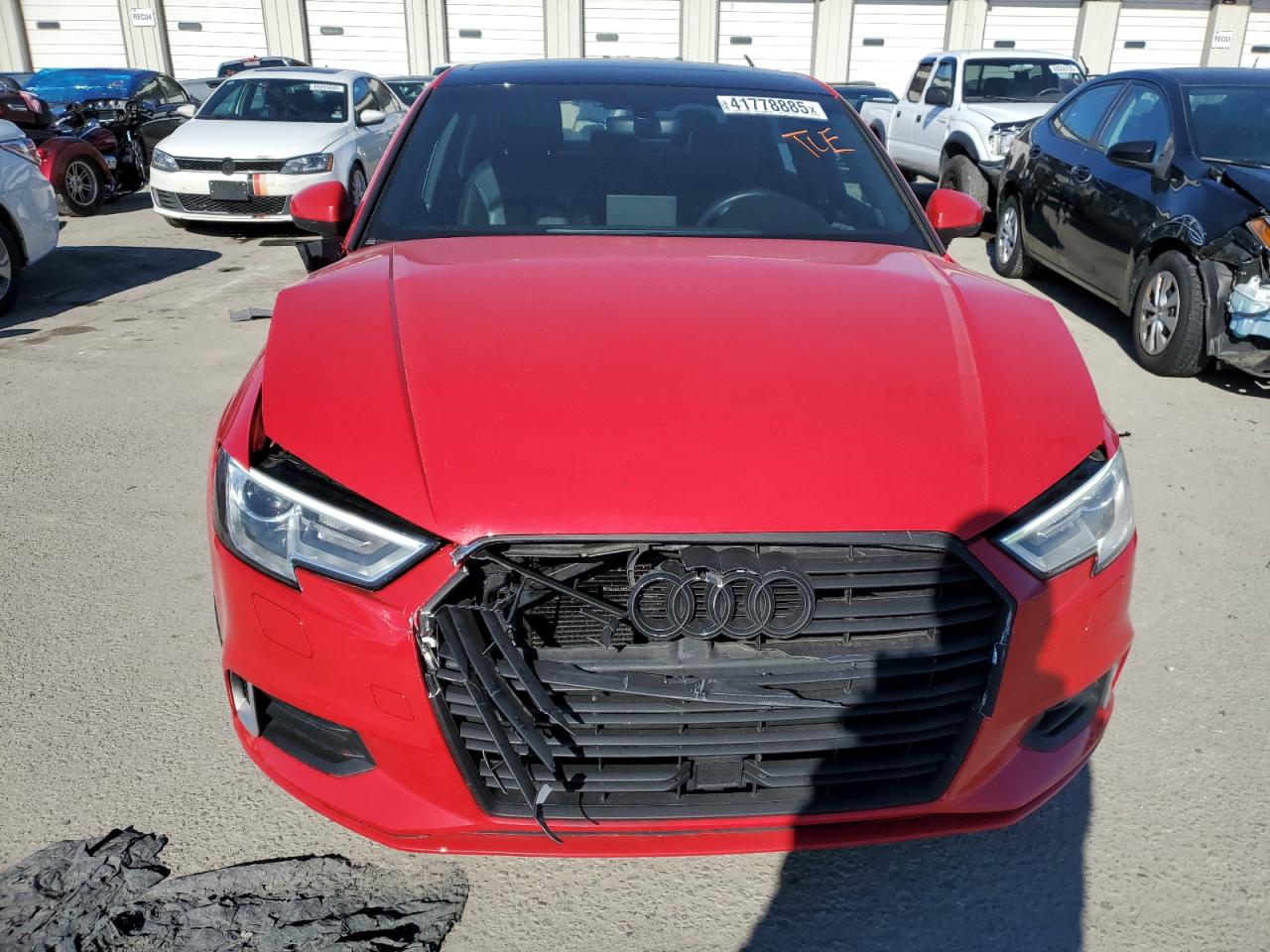 2017 Audi A3 Premium Red vin: WAUB8GFF8H1062867