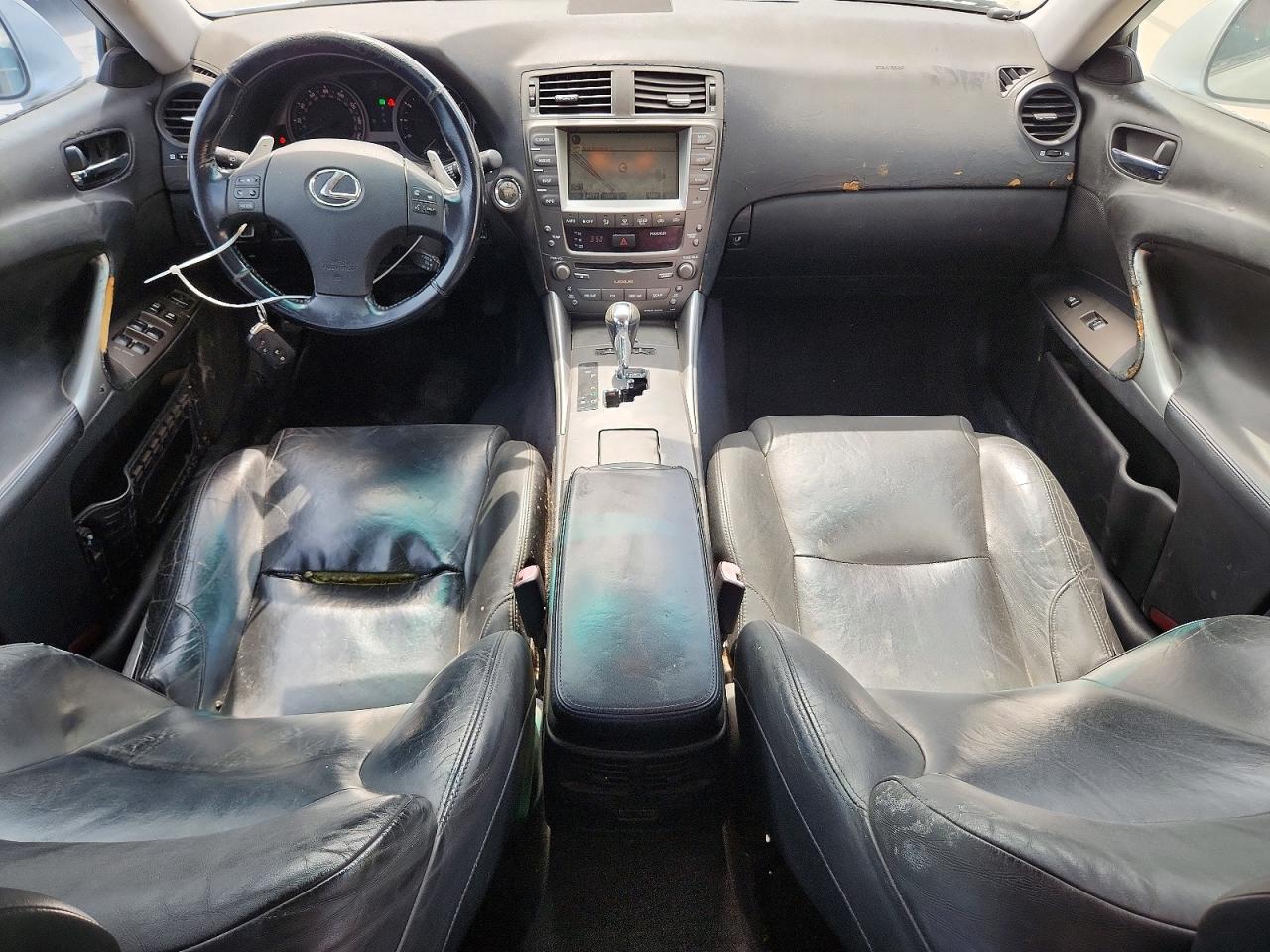 2008 Lexus Is 250 White vin: JTHCK262185016359