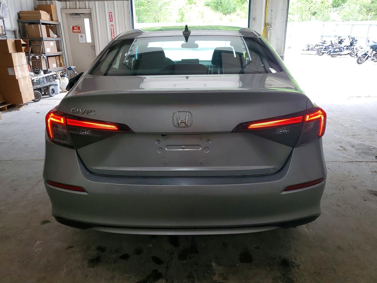 2025 Honda Civic Lx Серебряный vin: 2HGFE2F27SH604502