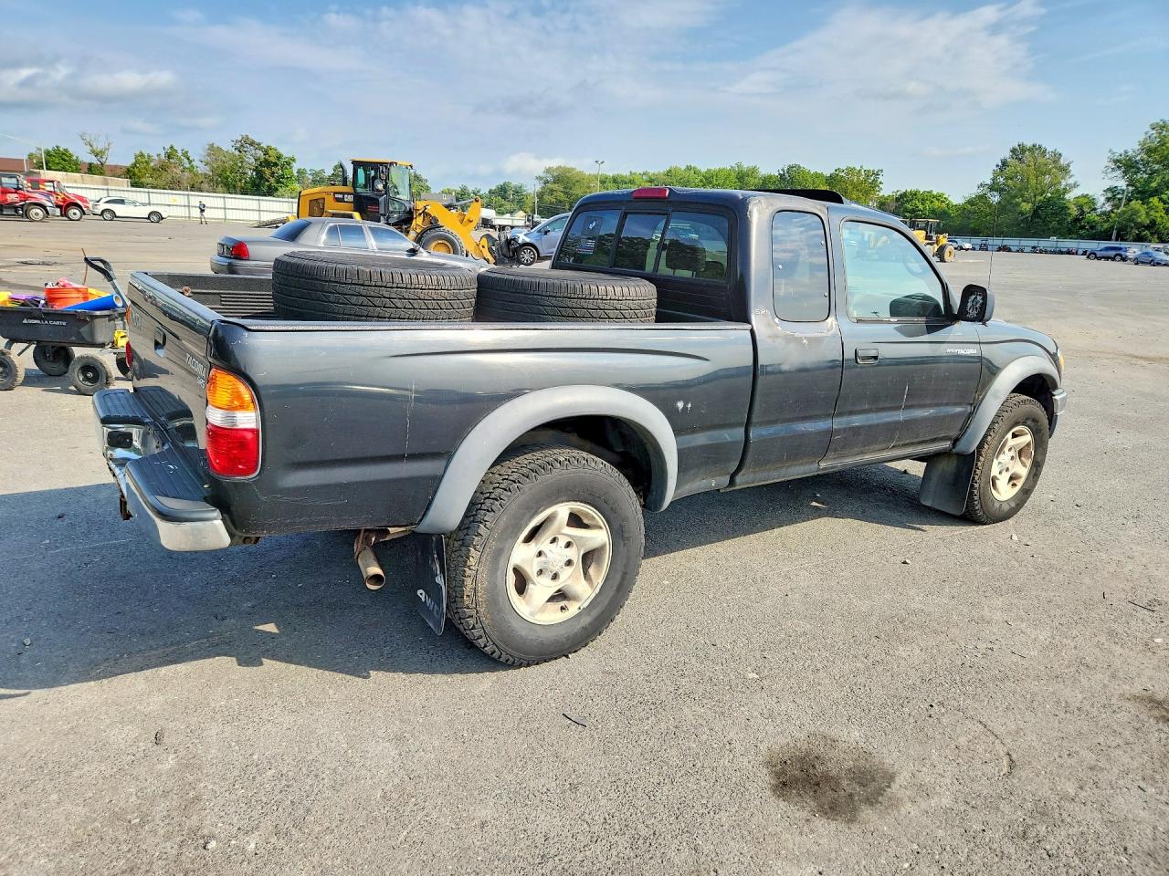 2001 Toyota Tacoma Base Black vin: 5TEWM72N91Z737831