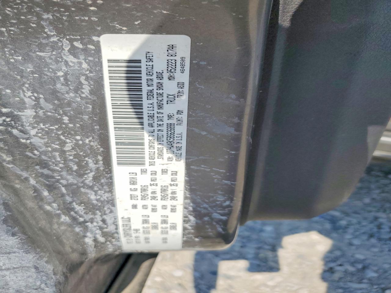 2008 Dodge Dakota Quad Slt Gray vin: 1D7HW48K58S626888