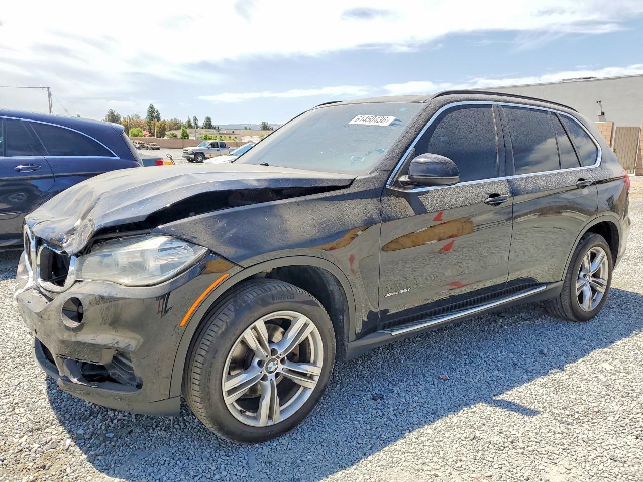 2015 Bmw X5 Xdrive35i Black vin: 5UXKR0C50F0P15907