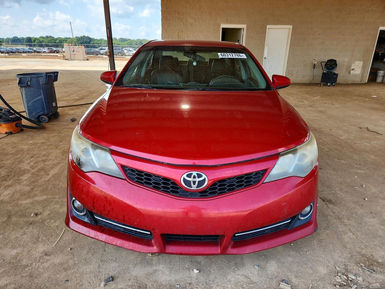 2012 Toyota Camry Se Red vin: 4T1BF1FK8CU615412