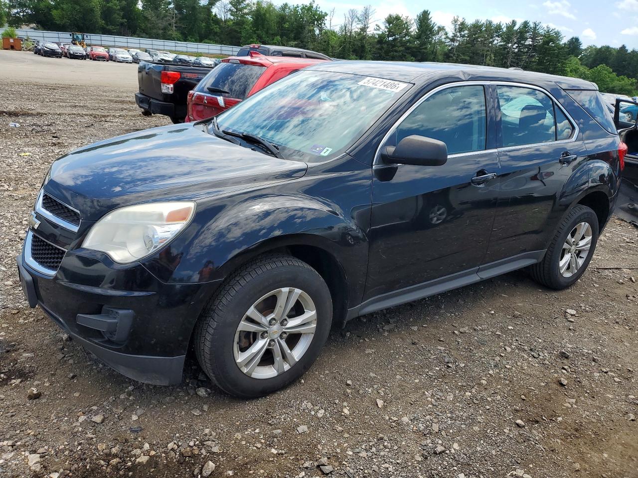 2015 Chevrolet Equinox Ls Черный vin: 2GNFLEEK9F6183348