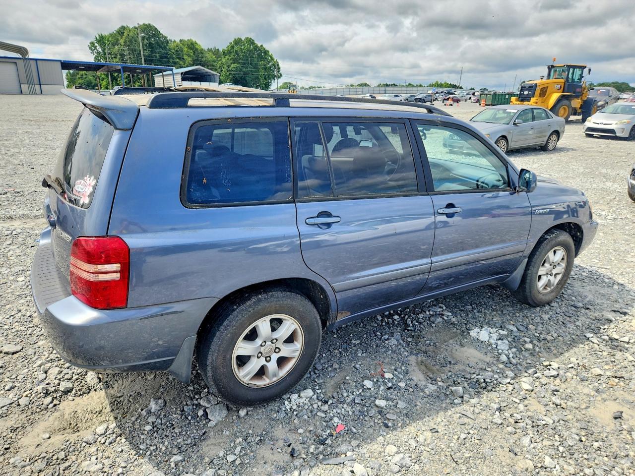 2003 Toyota Highlander Limited Синий vin: JTEGF21A630121261
