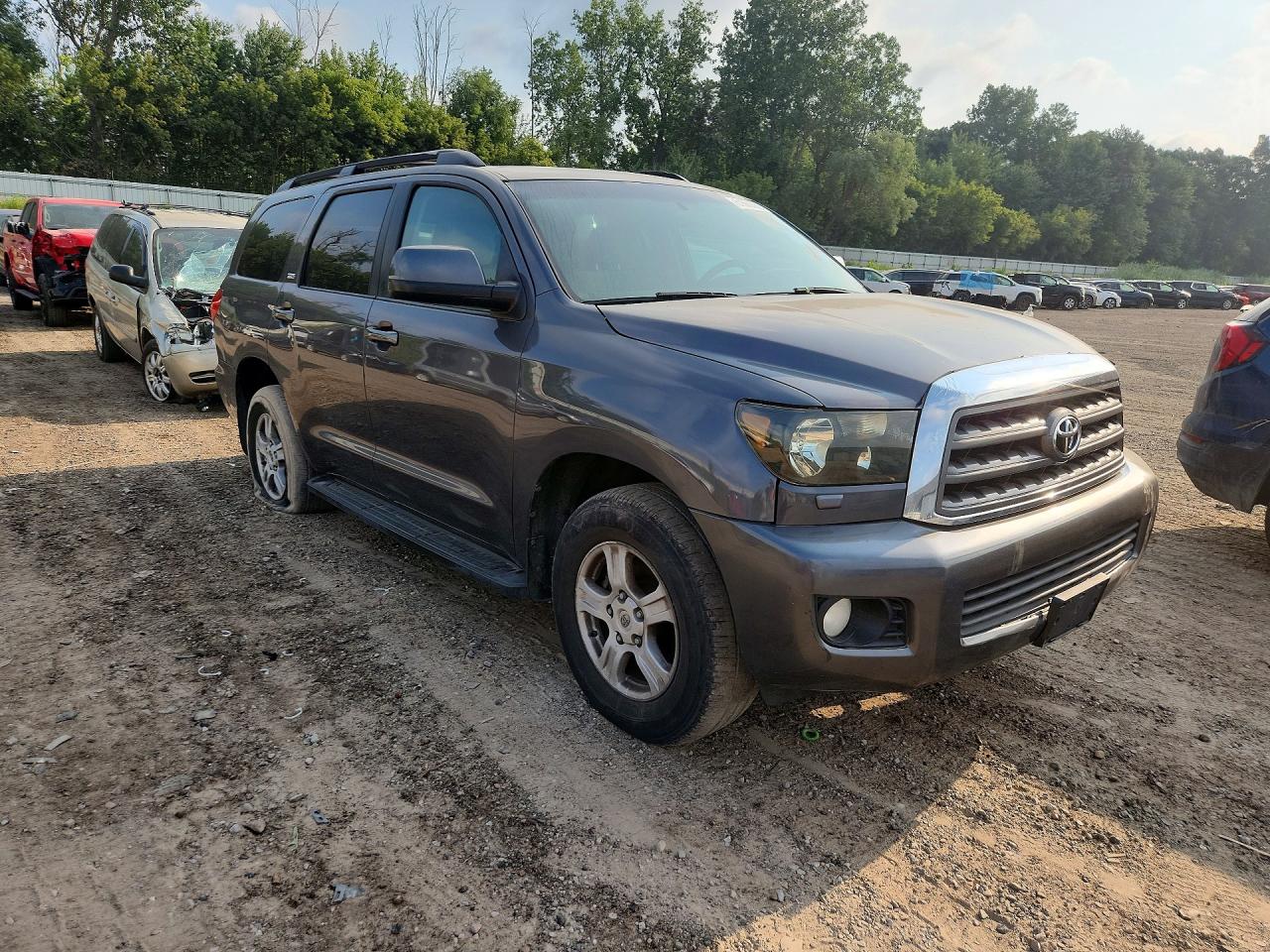 2011 Toyota Sequoia Sr5 Black vin: 5TDBW5G14BS047972