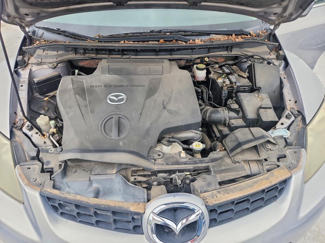 2008 Mazda Cx-7 Silver vin: JM3ER29L480204890