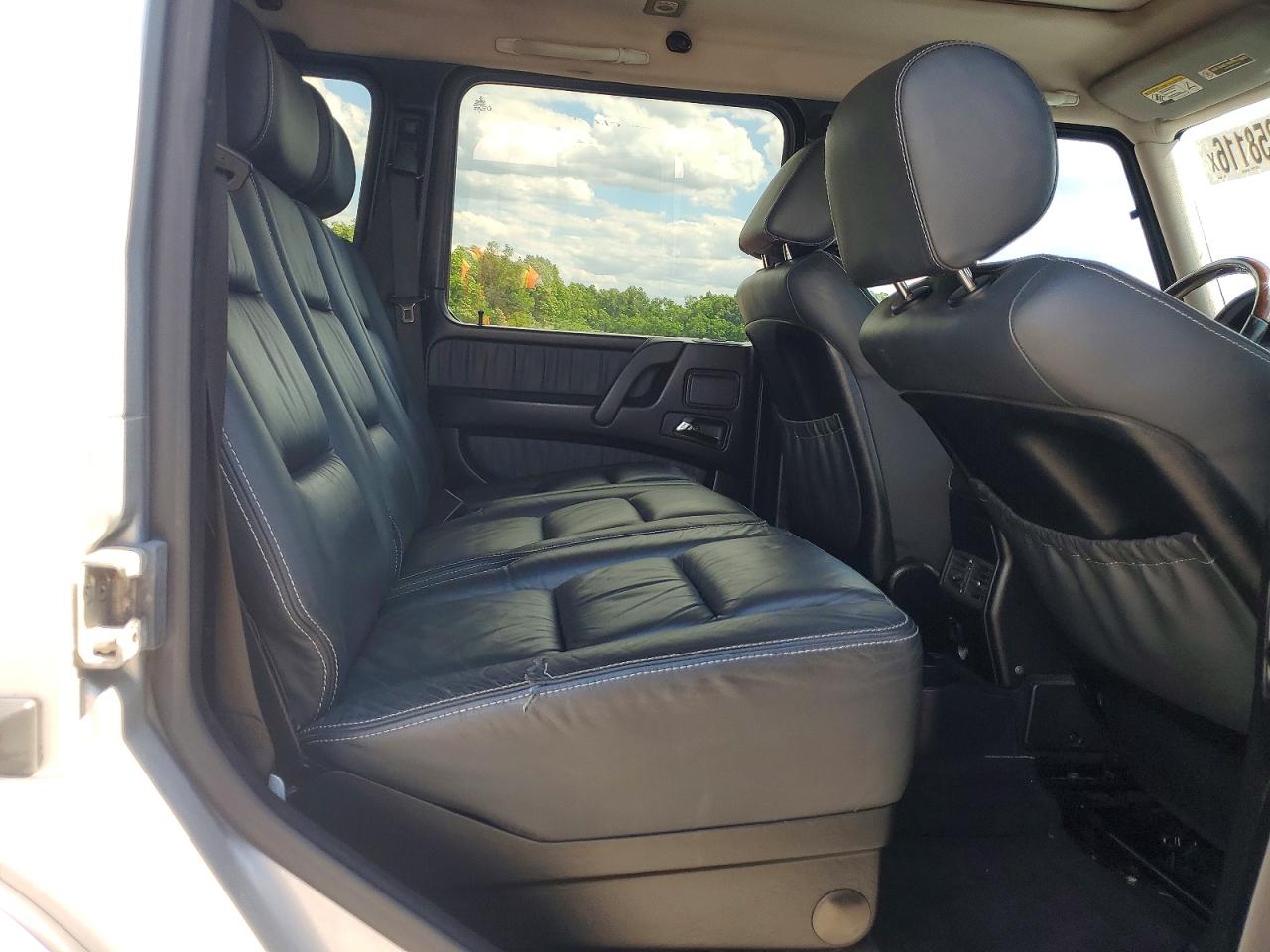 2007 Mercedes-benz G 55 Amg Silver vin: WDCYR71E57X168496