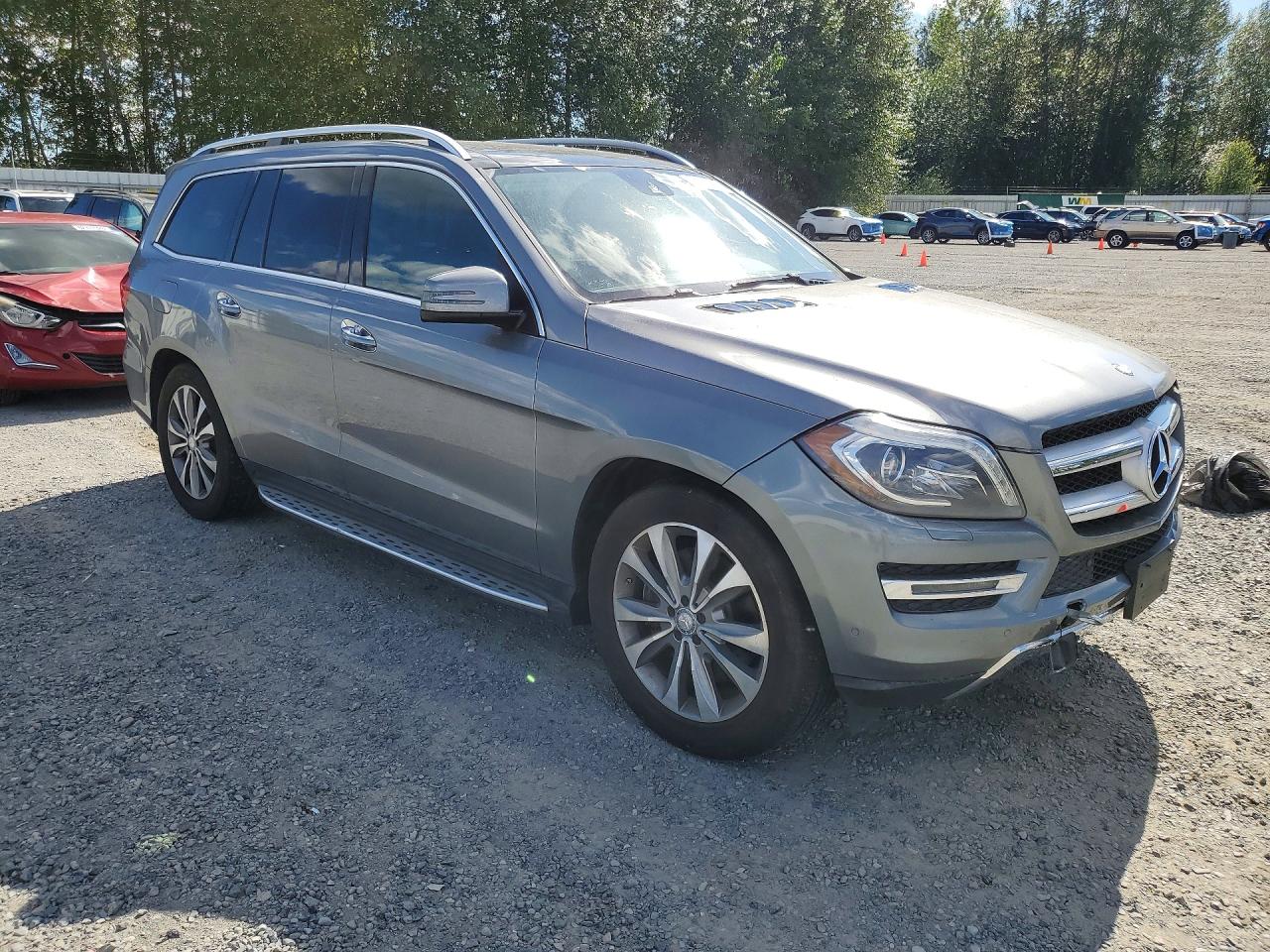 2014 Mercedes-benz Gl 450 4matic Gray vin: 4JGDF7CE2EA284356