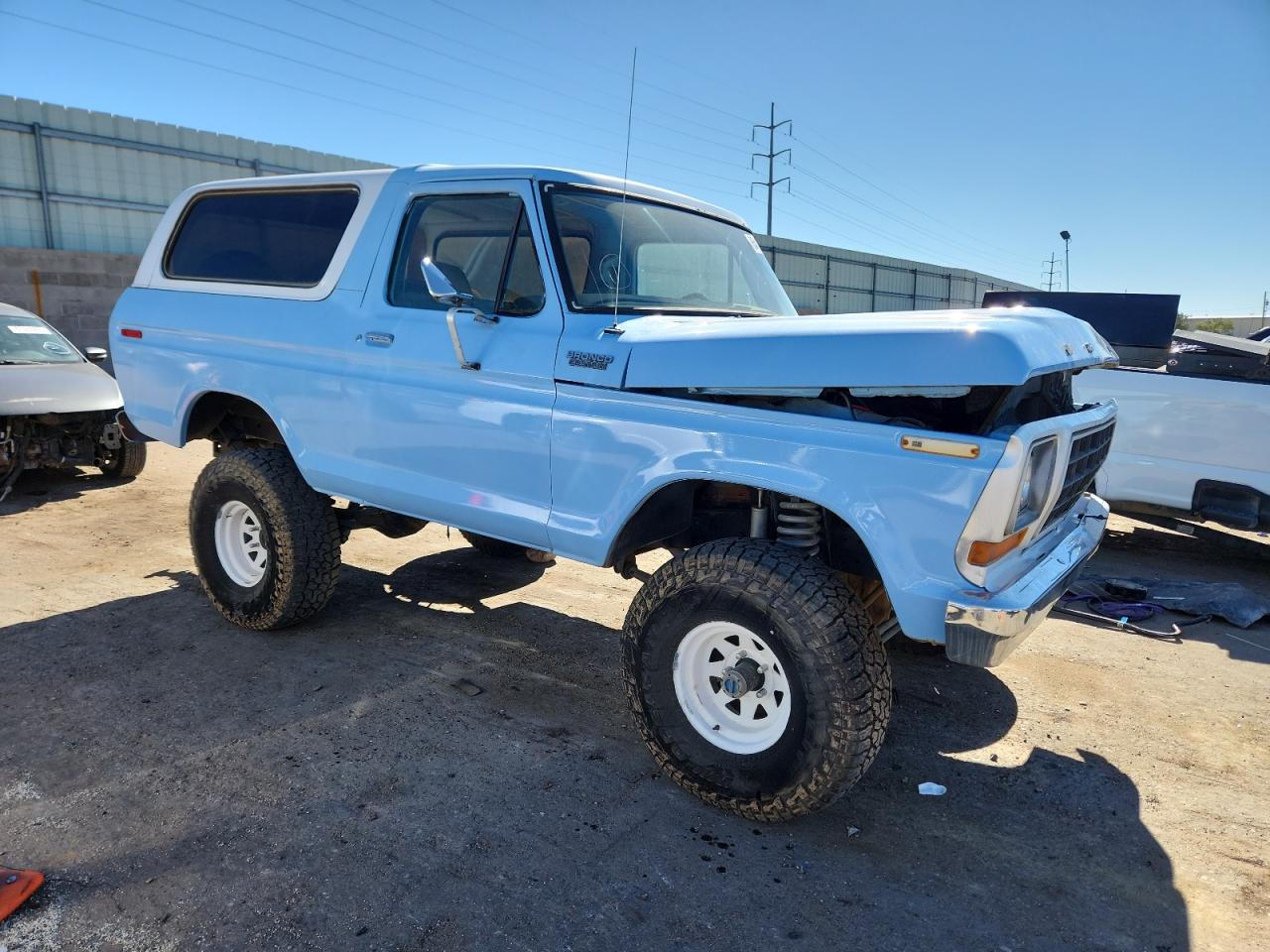 1979 Ford Bronco Blue vin: U15HLEC3342