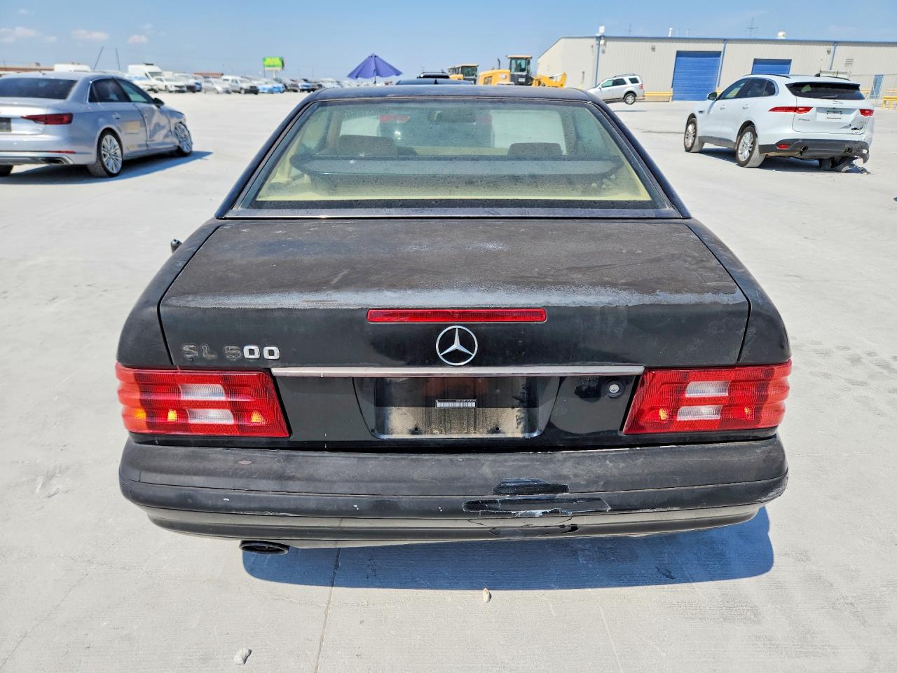 1999 Mercedes-benz Sl 500 Black vin: WDBFA68F1XF177231