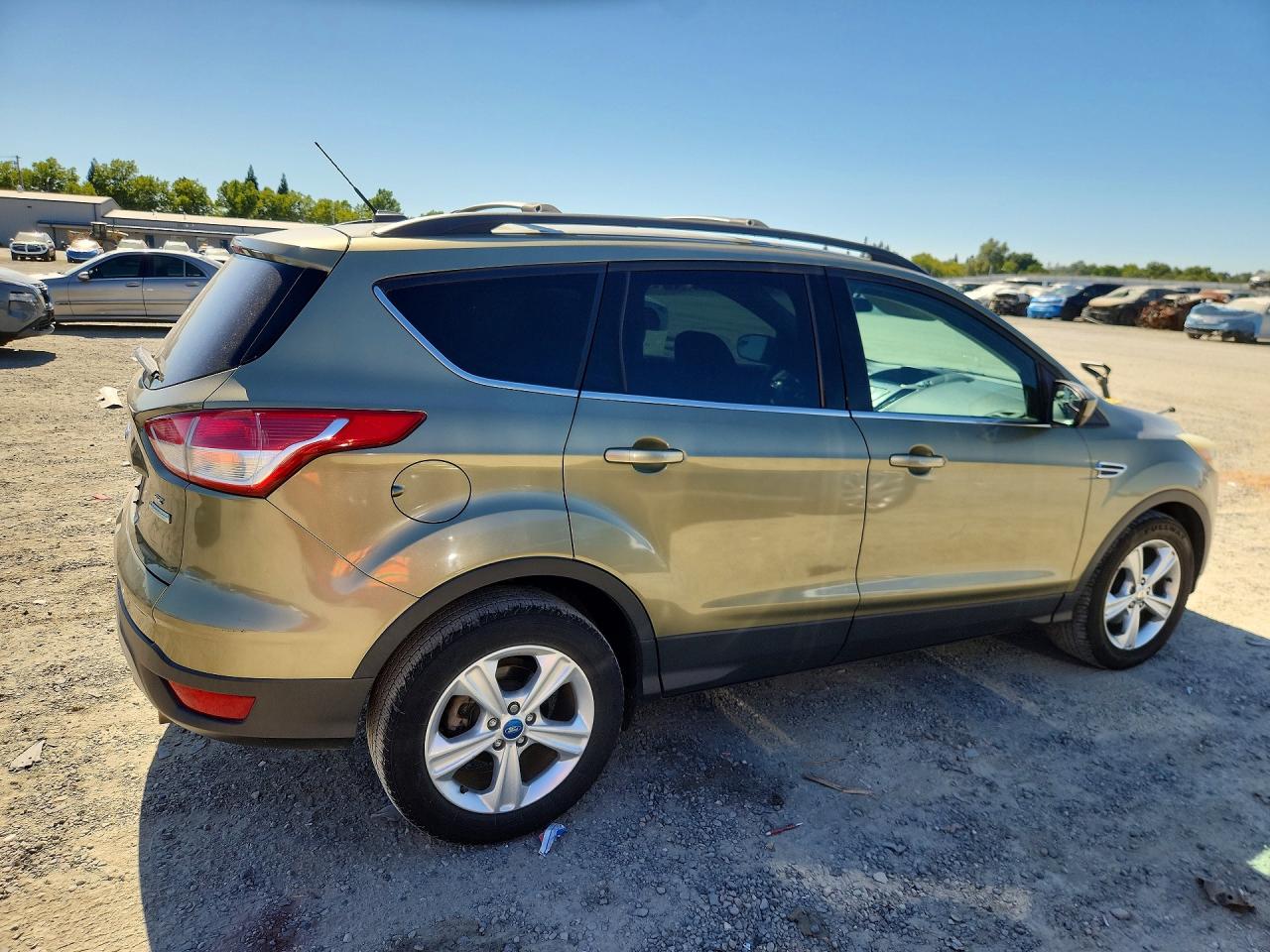 2013 Ford Escape Se Green vin: 1FMCU0GX8DUB15654